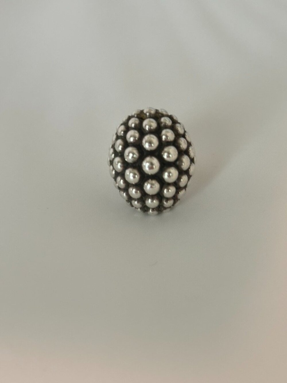 LAGOS Sterling Silver Signature Caviar Statement Ring - Picture 4 of 7